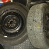 Plechové disky 5x100 so zimnými pneumatikami Kleber 215/60 r16