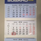 Subaruklub kalendár 2016